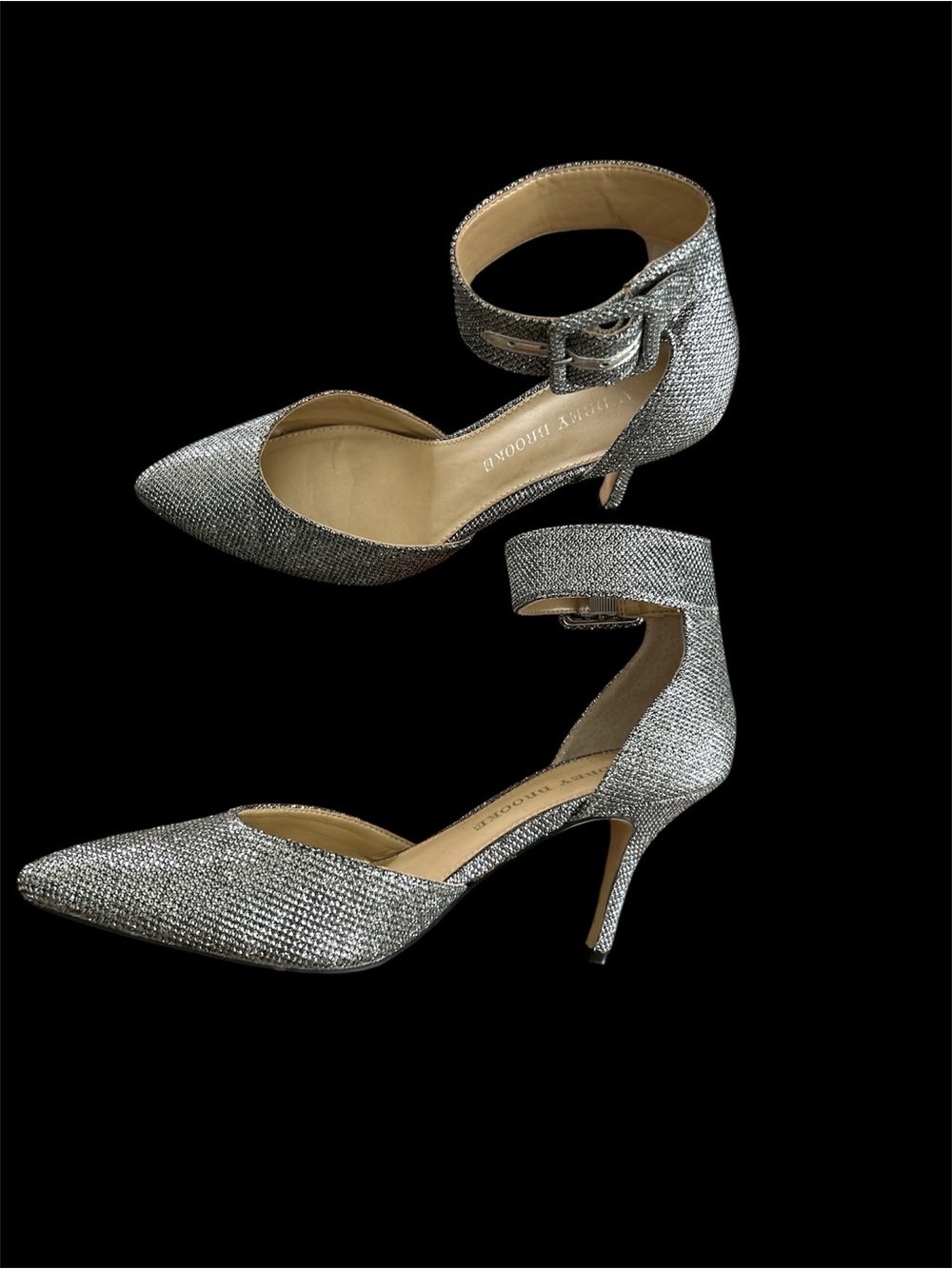 Audrey Brooke Pewter Pumps